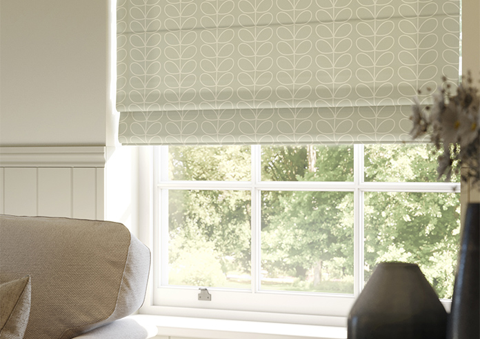 Orla Kiely Linear Stem, Pebble - Roman Blind - Image 5